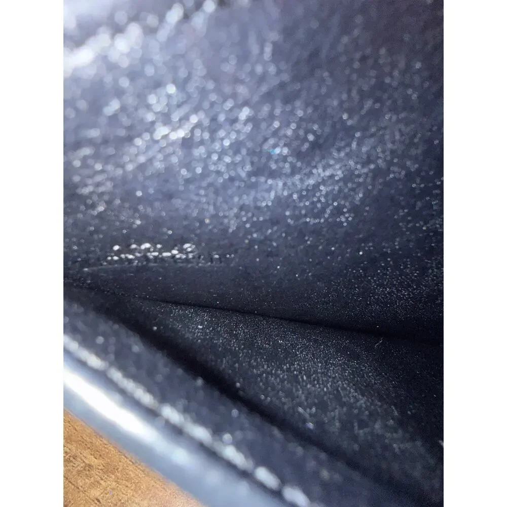 Loewe Blue Leather Owl Zip Wallet with coa